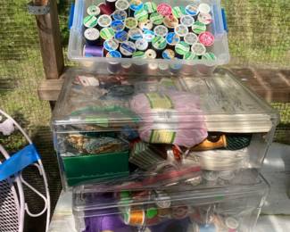 Sewing Essentials With Thread Trims And Pins