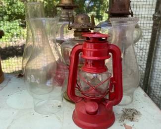 Vintage Oil Lamps