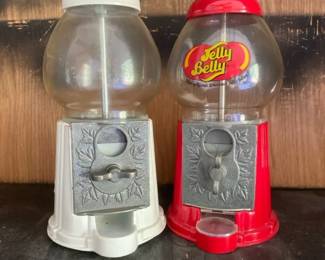 Vintage Jelly Bean And Gumball Dispenser