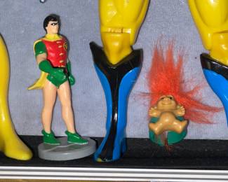 Robin Figure & Troll Doll Ring