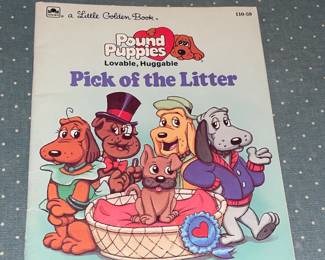 Vintage Pound Puppies Book
