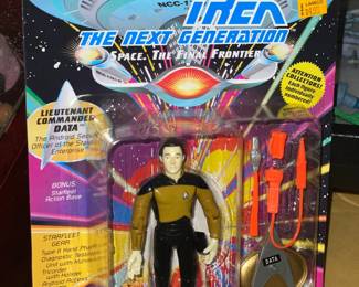 Star Trek The Next Generation Action Figure Collection By Playmates (All SEALED!)
