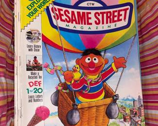 Vintage Sesame Street Magazines