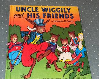 Vintage Uncle Wiggly And His Friends Book