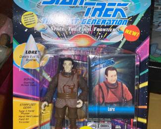 Star Trek The Next Generation Action Figure Collection By Playmates (All SEALED!)