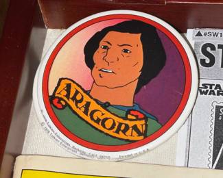 Vintage Lord Of The Rings Aragorn Buttons