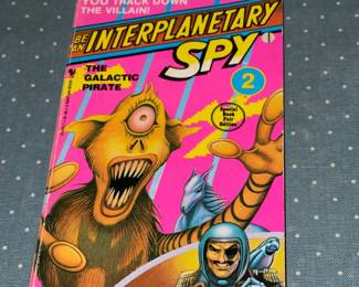 Vintage Be An Interplanetary Spy Book