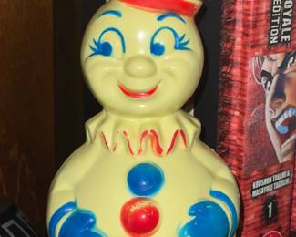 Vintage Clown Roly Poly Toy