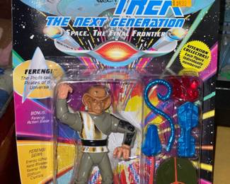 Star Trek The Next Generation Action Figure Collection By Playmates (All SEALED!)