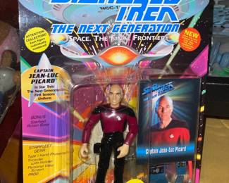 Star Trek The Next Generation Action Figure Collection By Playmates (All SEALED!)