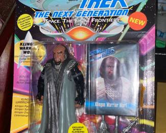 Star Trek The Next Generation Action Figure Collection By Playmates (All SEALED!)