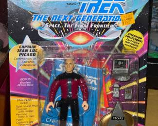 Star Trek The Next Generation Action Figure Collection By Playmates (All SEALED!)