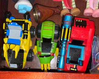 Galoob Micro Machines Z-Bots Vehicles & Figures Set