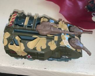 Vintage Kenner Mega Force Triax Tar-Traks Armored Tank Transport Vehicle (1989)