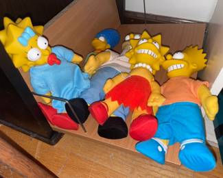 The Simpsons Family Doll Set