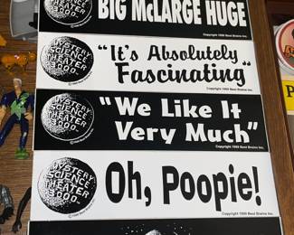 Vintage Mystery Science Theater 3000 Bumper Stickers (1999)