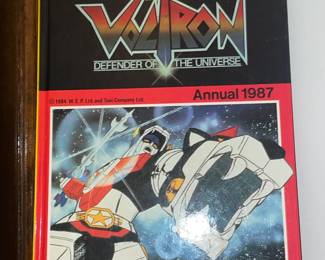 Vintage Voltron Annual 1987 Book