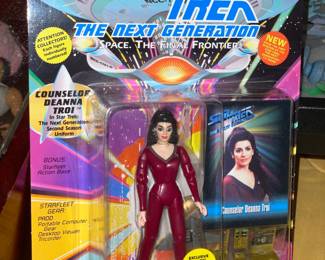 Star Trek The Next Generation Action Figure Collection By Playmates (All SEALED!)