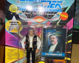 Star Trek The Next Generation Action Figure Collection By Playmates (All SEALED!)