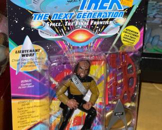Star Trek The Next Generation Action Figure Collection By Playmates (All SEALED!)