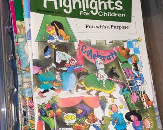 Vintage Highlights For Children Magazines