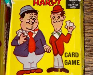 Vintage Laurel And Hardy Card Game
