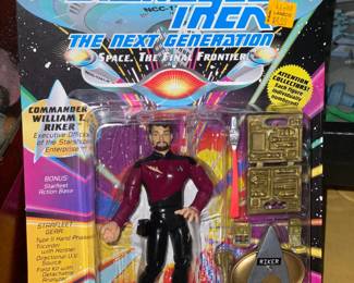 Star Trek The Next Generation Action Figure Collection By Playmates (All SEALED!)