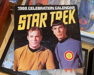 Vintage Star Trek Calendar