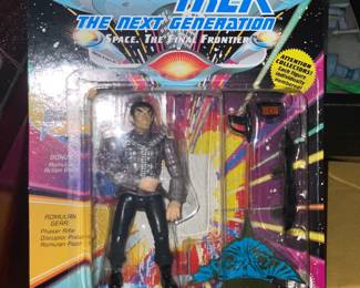 Star Trek The Next Generation Action Figure Collection By Playmates (All SEALED!)