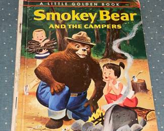 Vintage Smokey Bear And The Campers Book