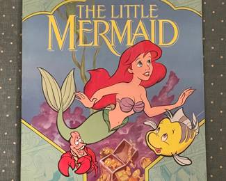 The Little Mermaid Under The Seas Coloring Book