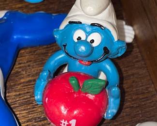 Vintage Smurf #1 Teacher Figure