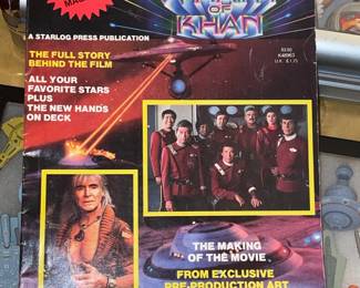 Vintage Star Trek The Wrath Of Khan Magazine