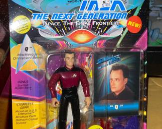 Star Trek The Next Generation Action Figure Collection By Playmates (All SEALED!)