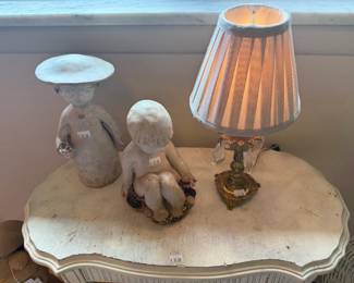 Decorative Figurines, Table Lamp
