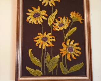 Embroidered Wal Art