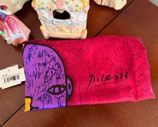 Picasso Style Cubism Scarf