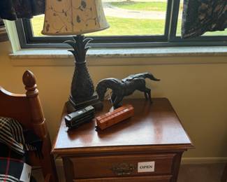Wooden Nightstand