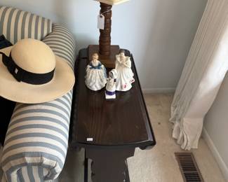 Wood Decorative Lamp, Wooden Side Table