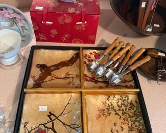 Wood Handled Silverware