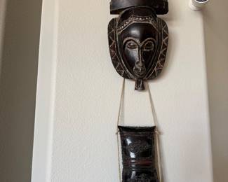 Yaoure tribal mask