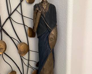 Sculpture - Soul Journeys Maasai figure. Stacy Bayne.