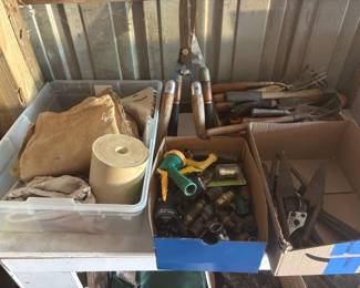 The Garage/Pole Barn is Packed Full - :0