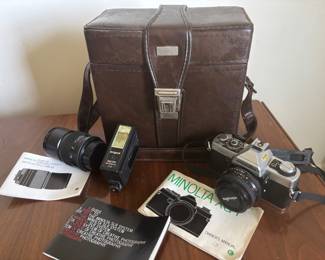 Minolta Camera Set