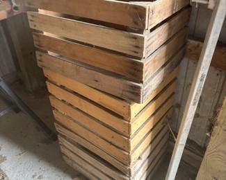 Lots of Wood Crates - there are more