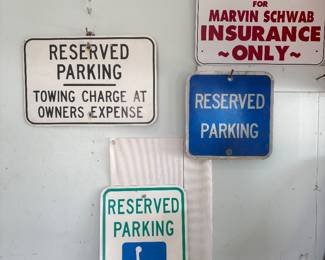 Various Metal Signs