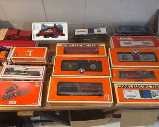 Lot and Lots of Lionel train collection
