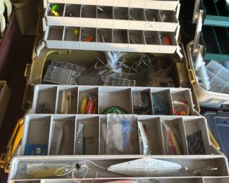 The Garage/Pole Barn is Packed Full - :0 Fisning Tackle