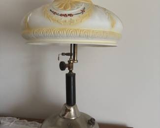 Coleman Lamp with Original Shade