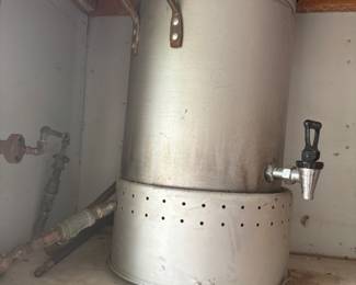 Gas Fired Burner base - Maple syrup??